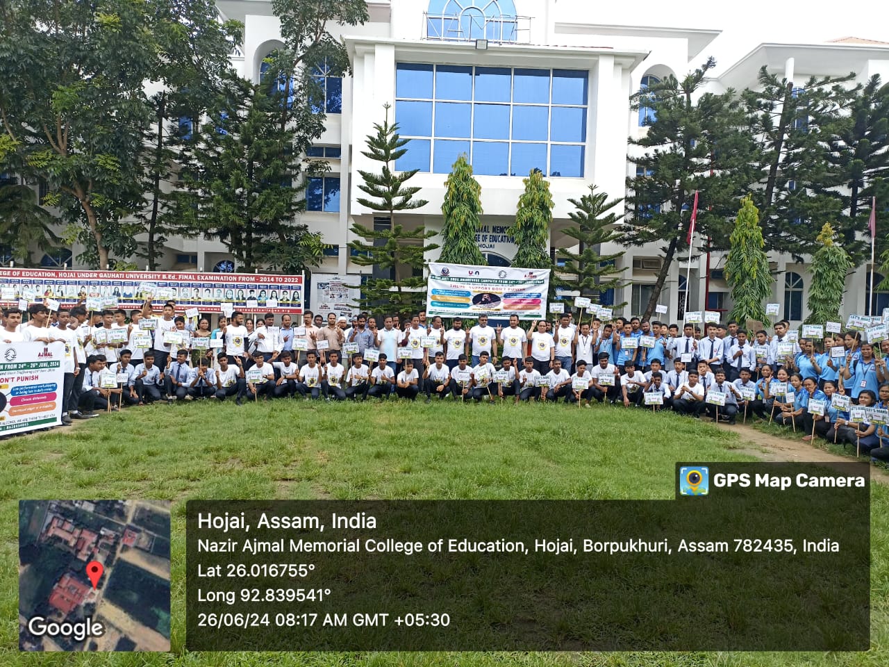 Observation of Int'l Day against Drug Abuse: Walkathon